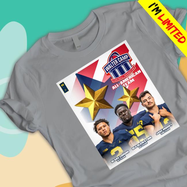 Official Michigan wolverines walter camp Football foundation allAmerican team Tee Shirts Michigan wolverines walter camp Football foundation allAmerican team Hooded Sweatshirt